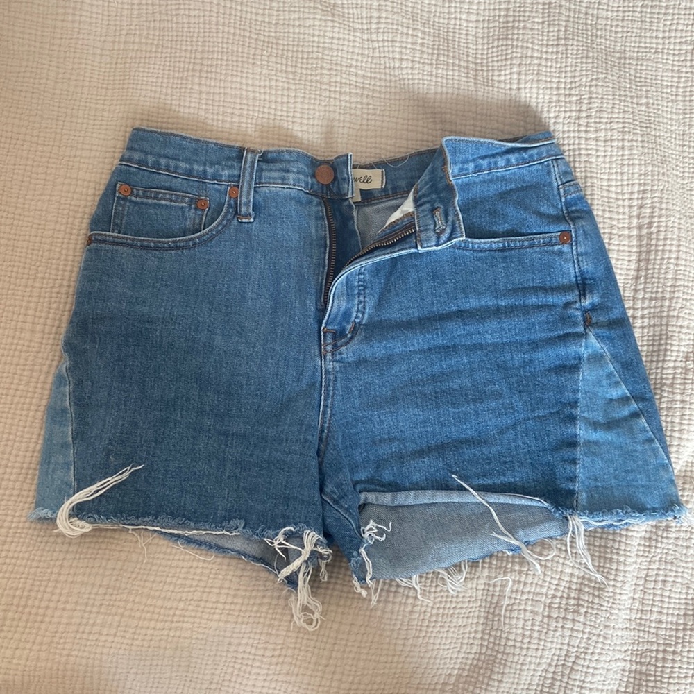 madewell denim shorts